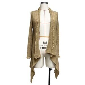 Vintage Wild Woman Wild Thing Womens OS Draped Knit Cardigan Sweater